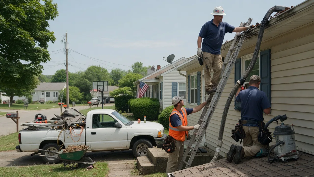 Gutter Installation in Wadesville, IN near me